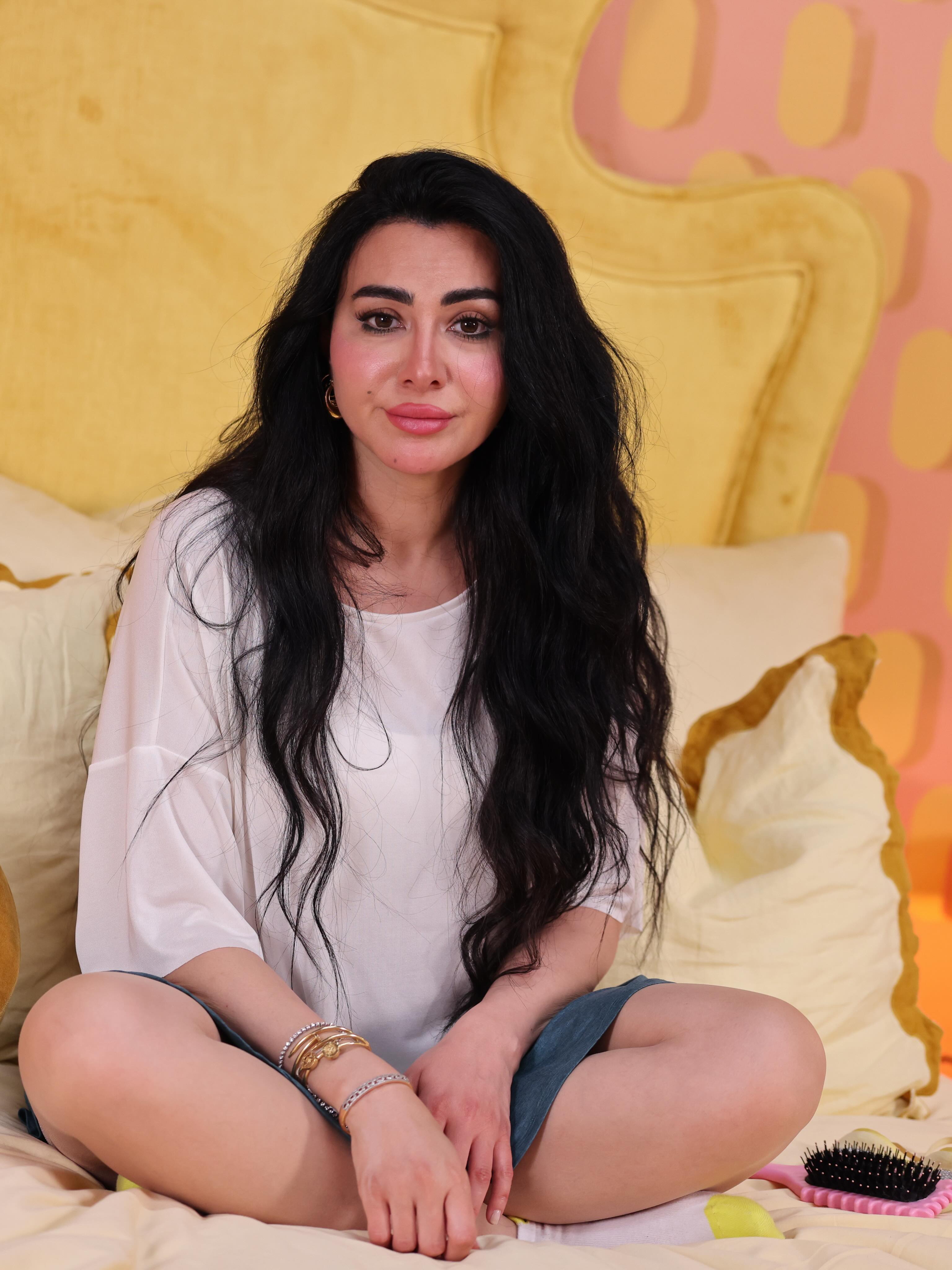 ميرهان حسين من كواليس الاغنية