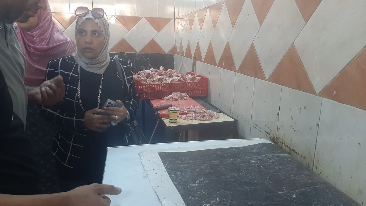 الحملة التموينية على محال الدواجن