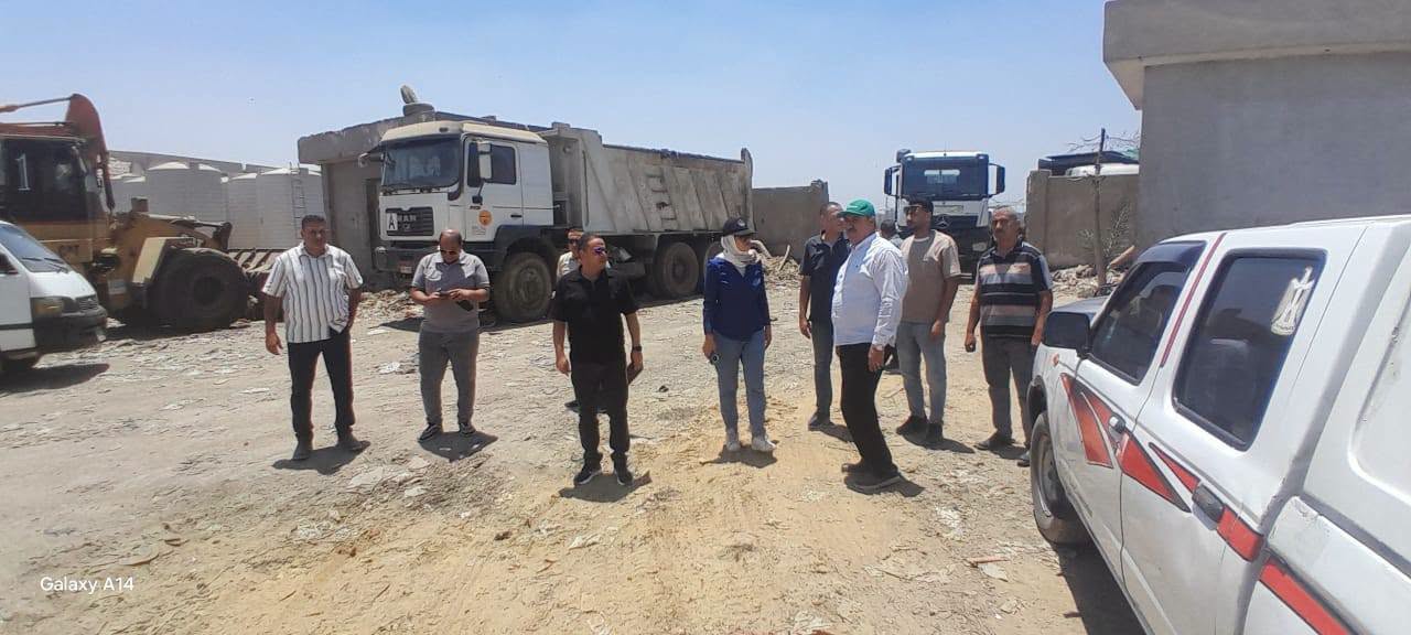 خلال الجولة بالمدفن بأبو زعبل خلال الجولة بالمدفن بأبو زعبل