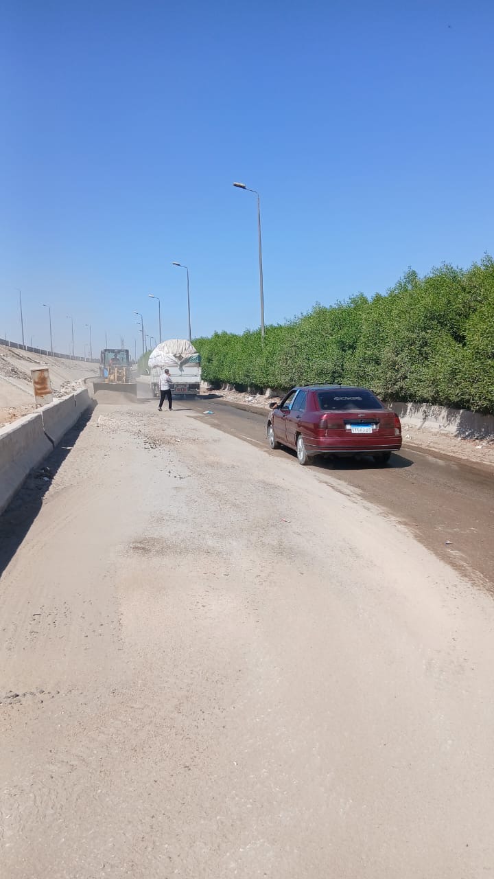 رفع كفاءة طرق المنصورية وبهرمس وبرقاش (1)