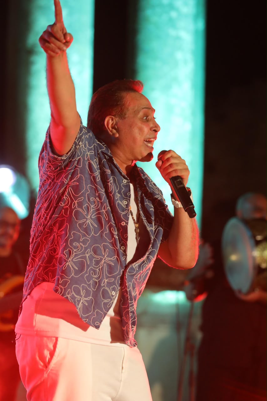 حفل حكيم فى مهرجان دقة فى تونس