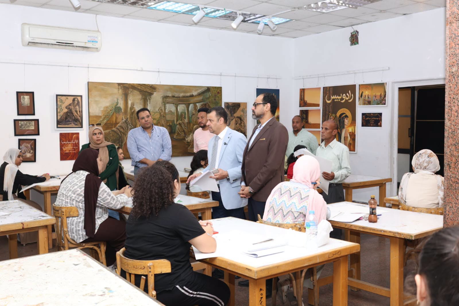 إطلاق اختبارات القدرات بكلية الفنون الجميلة لفتح بوابة الإبداع