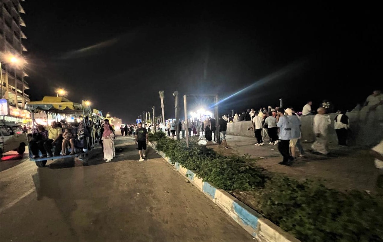 اجواء كورنيش مطروح ليلا_1
