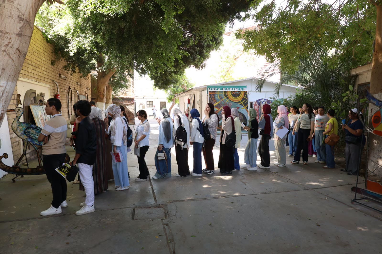 جامعة الأقصر تطلق اختبارات القدرات بكلية الفنون الجميلة