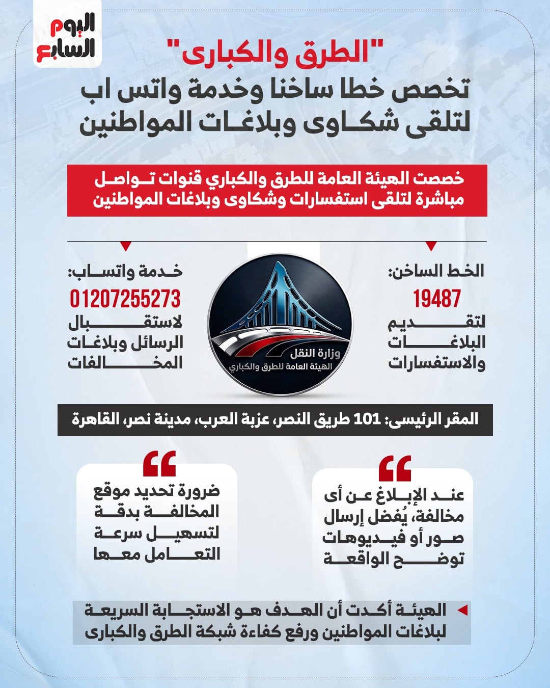 مخالفات الطرق والكباري