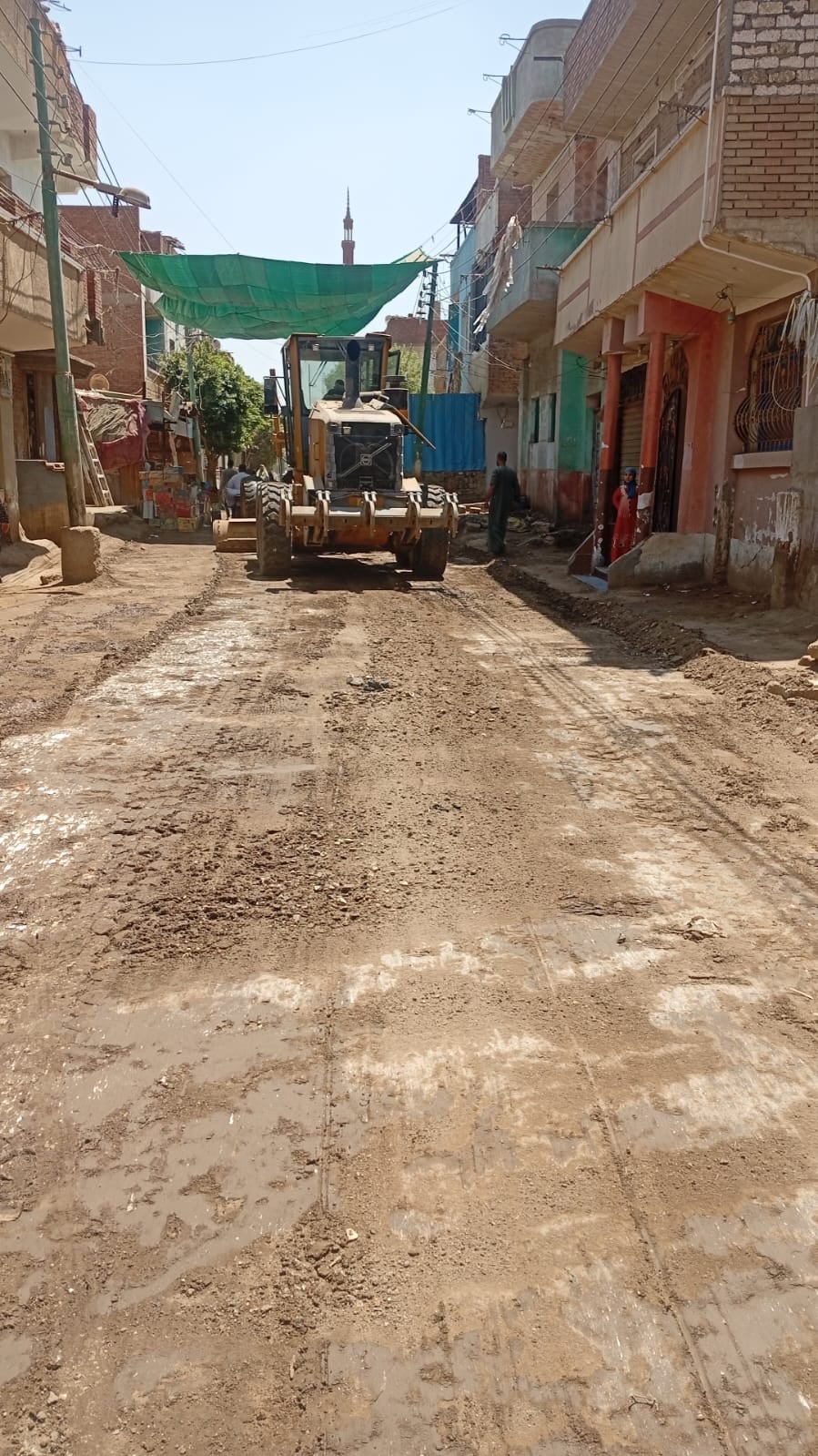 رفع كفاءة طرق المنصورية وبهرمس وبرقاش (2)