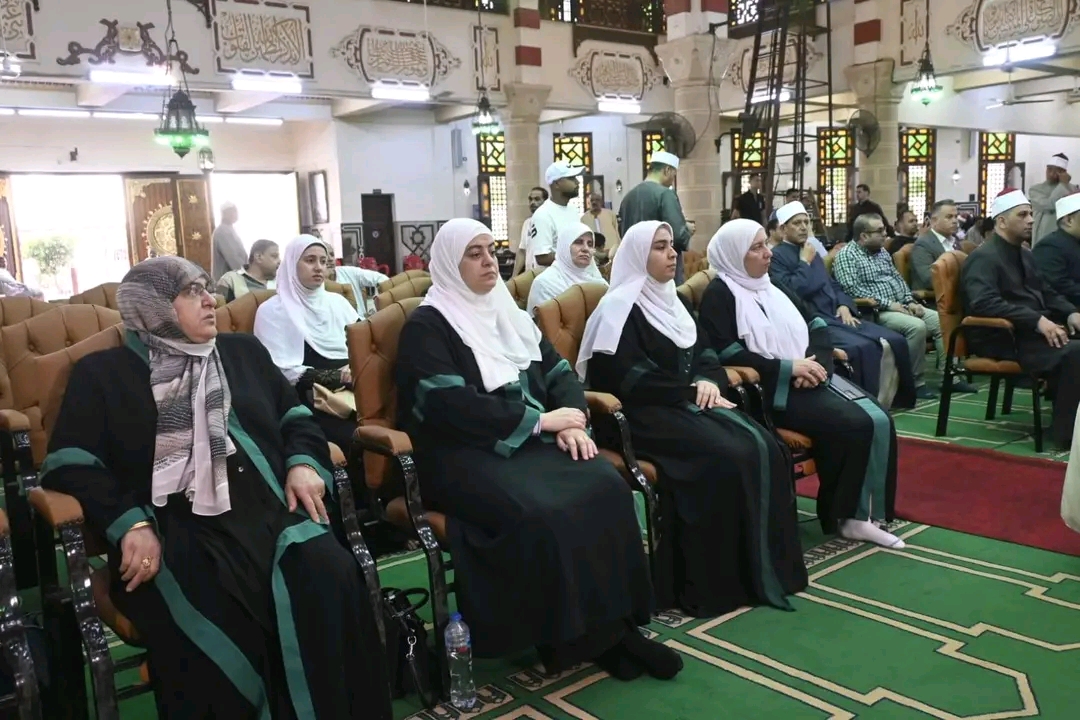 واعظات الأوقاف خلال مسابقة دولة التلاوة واعظات الأوقاف خلال مسابقة دولة التلاوة