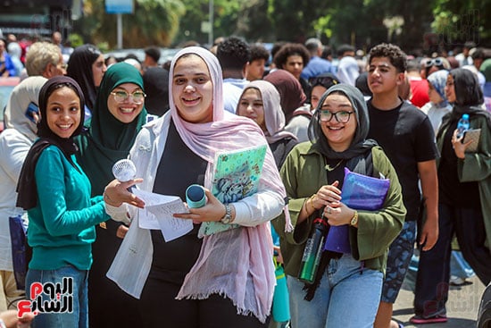 فرحة الطلاب لسولة الجغرافيا
