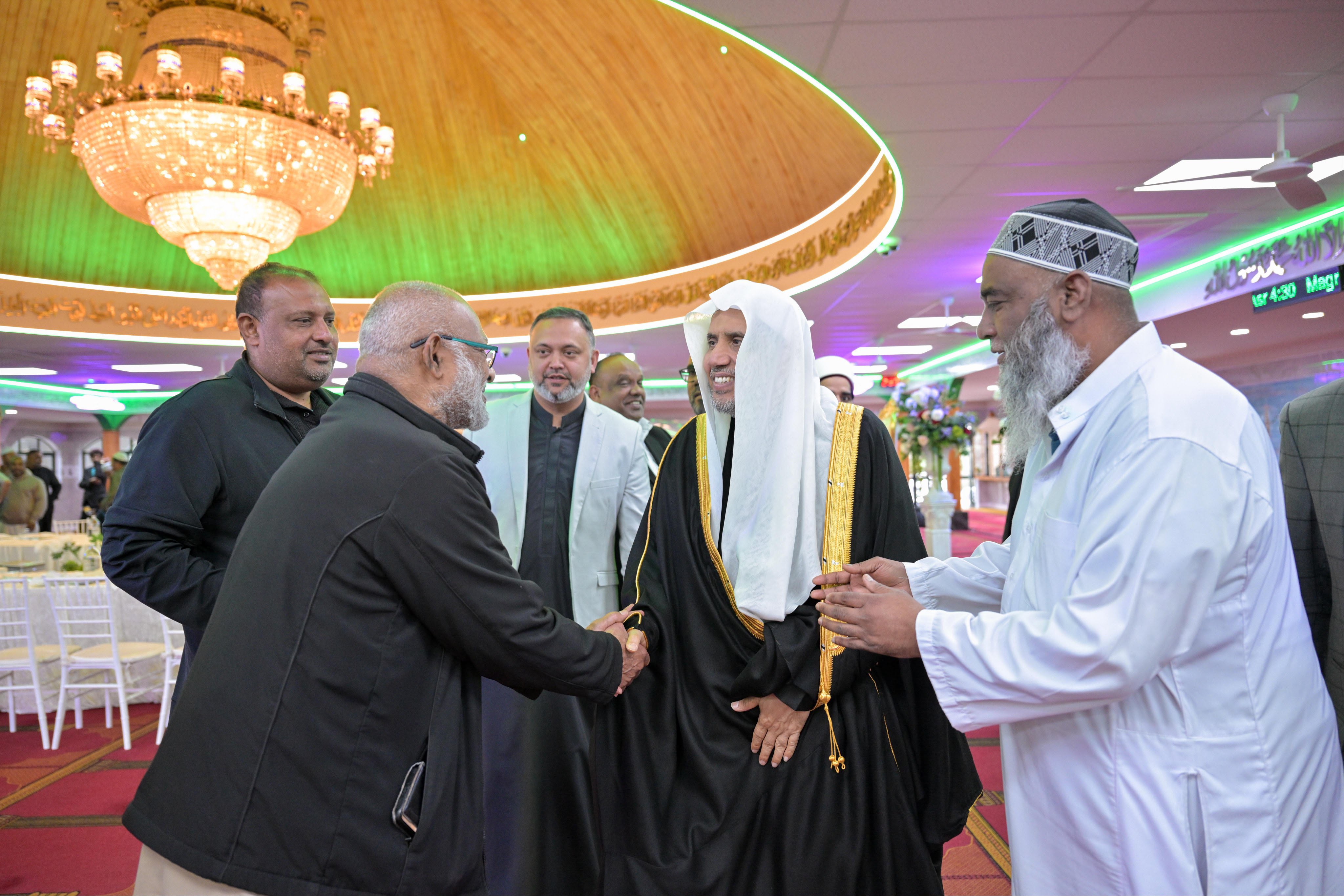 رئيس رابطة العالم الإسلامى فى نيوزيلندا رئيس رابطة العالم الإسلامى فى نيوزيلندا