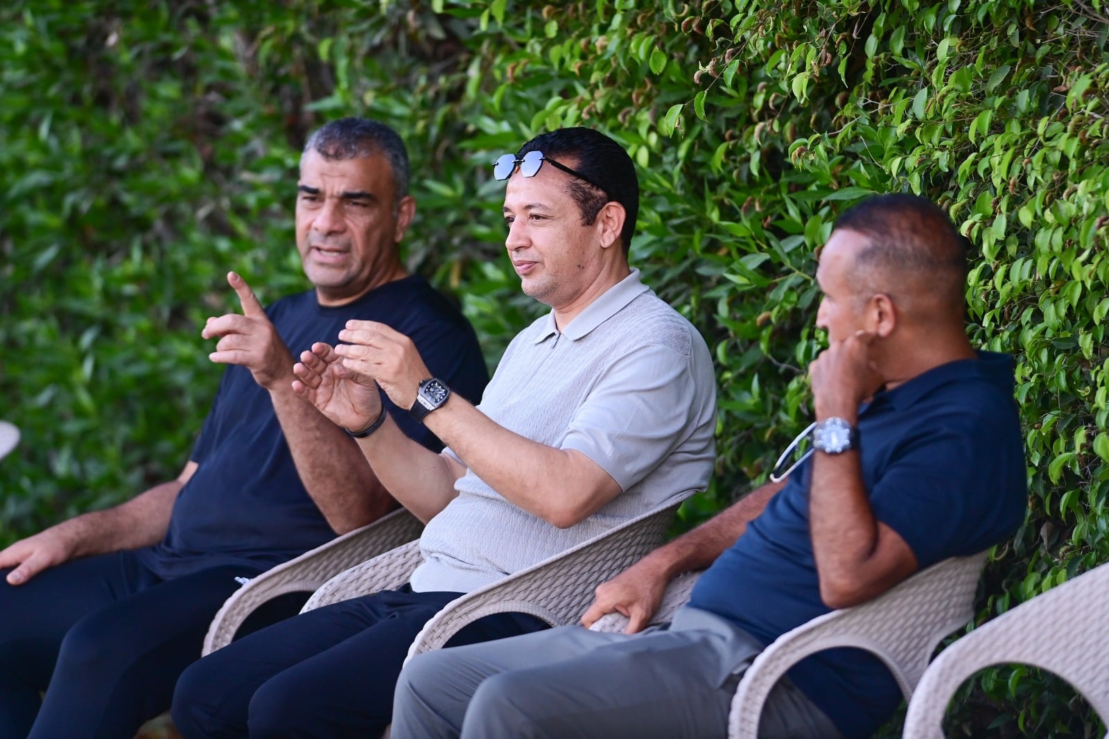 أحمد سلامة وحمزة الجمل