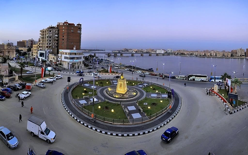 الميدان فى وسط مدينة سوهاج