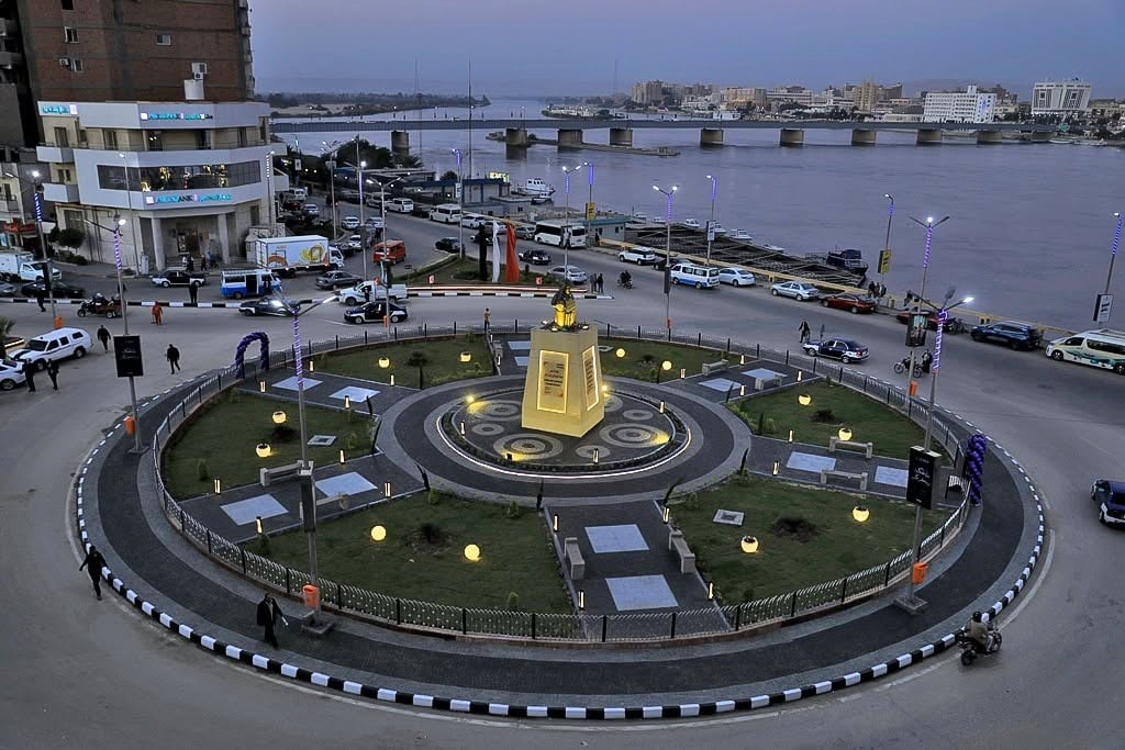 منظر عام للميدان من الاعلى