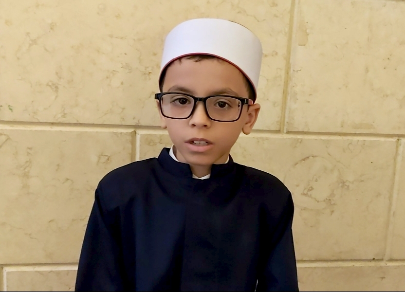 عبد الله أصغر متسابق فى دولة التلاوة عبد الله أصغر متسابق فى دولة التلاوة