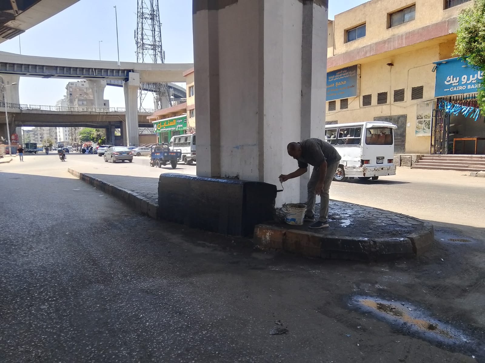 رفع كفاءة شارع السودان (1)