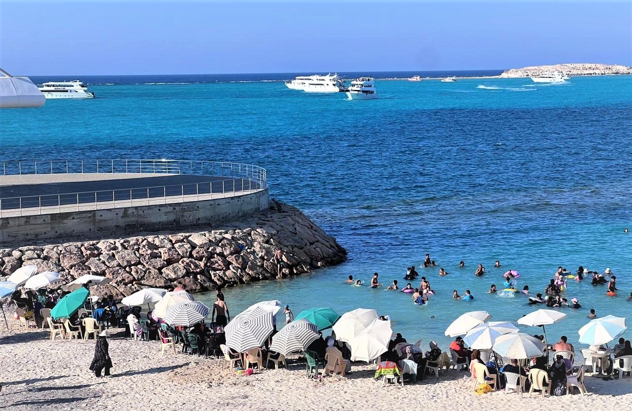 شواطئ مطروح واجواء رائعة