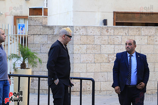 جانب من حضور عزاء هاني شنودة جانب من حضور عزاء هاني شنودة