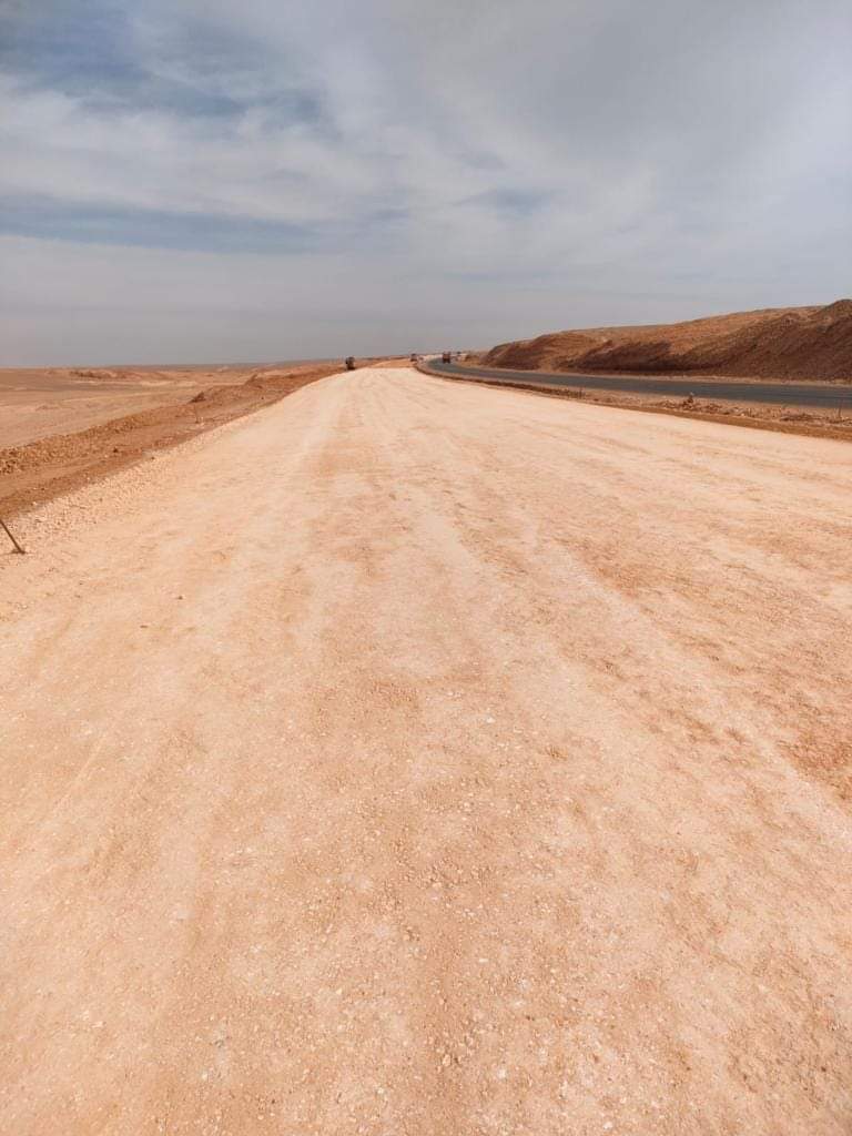تجهيز التربة قبل الرصف