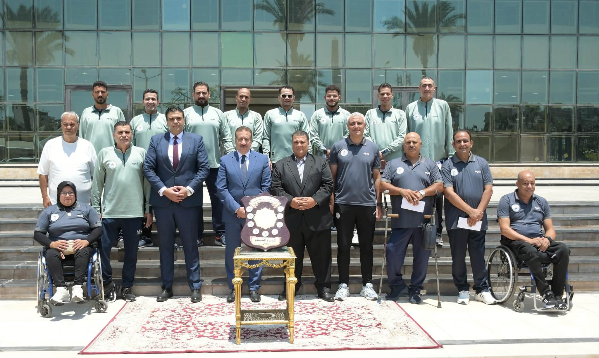 تكريم نادي الحرية للمعاقين