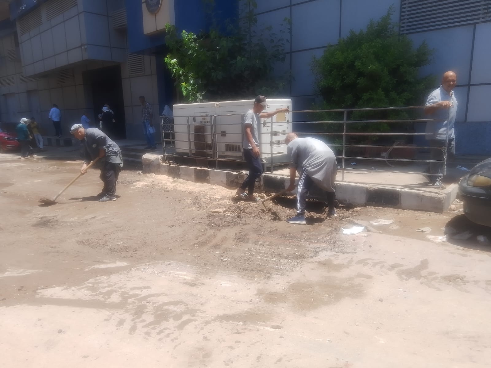 تنفيذ أعمال اصلاح ماسورة مياة تنفيذ أعمال اصلاح ماسورة مياة