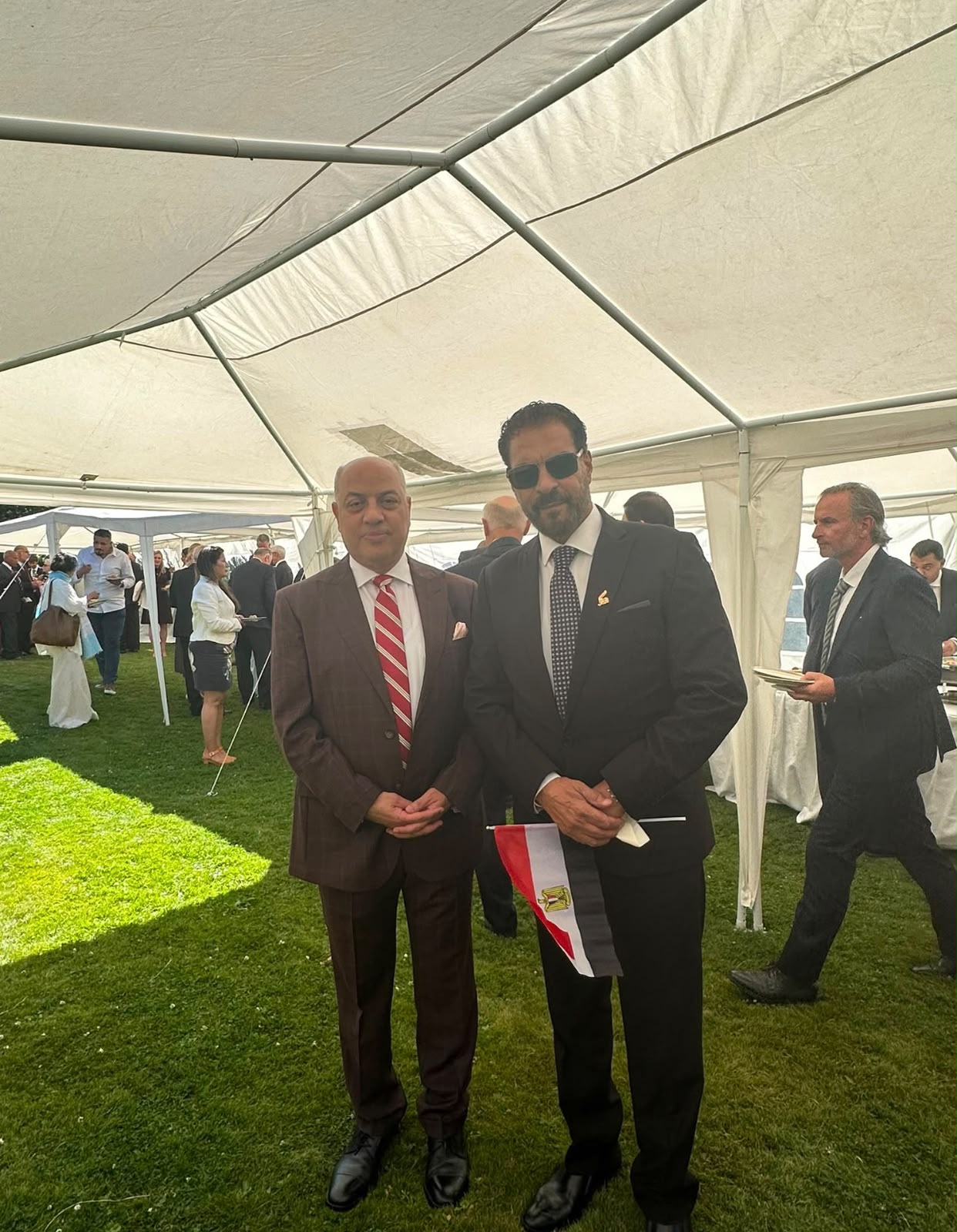 جانب من الاحتفال جانب من الاحتفال