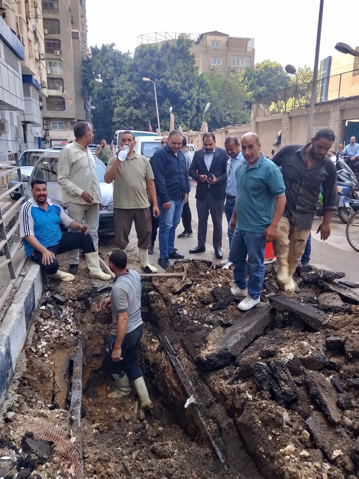 اصلاح ماسورة مياة في العجوزة اصلاح ماسورة مياة في العجوزة