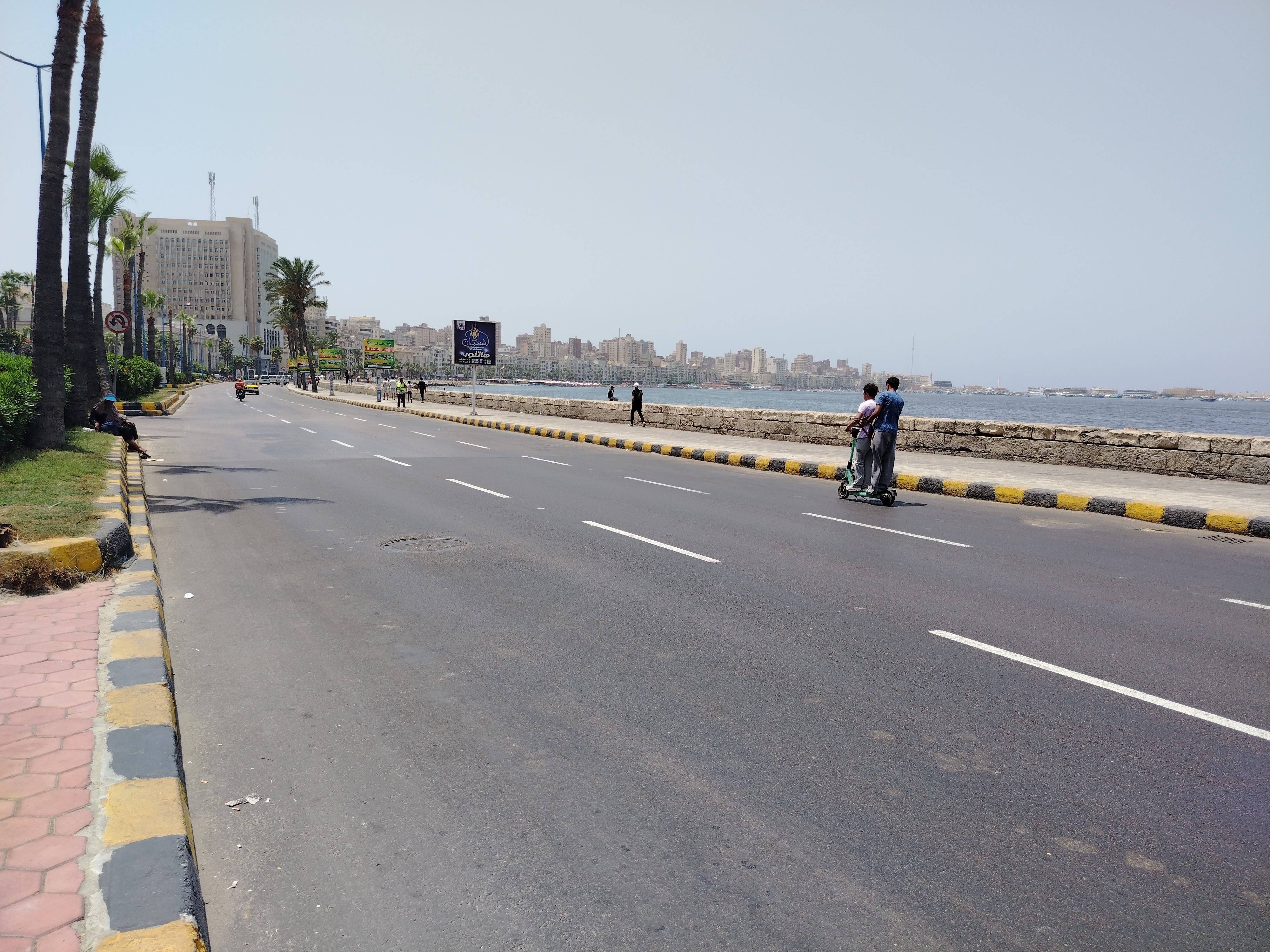 ارتفاع درجات الحرارة في الاسكندرية