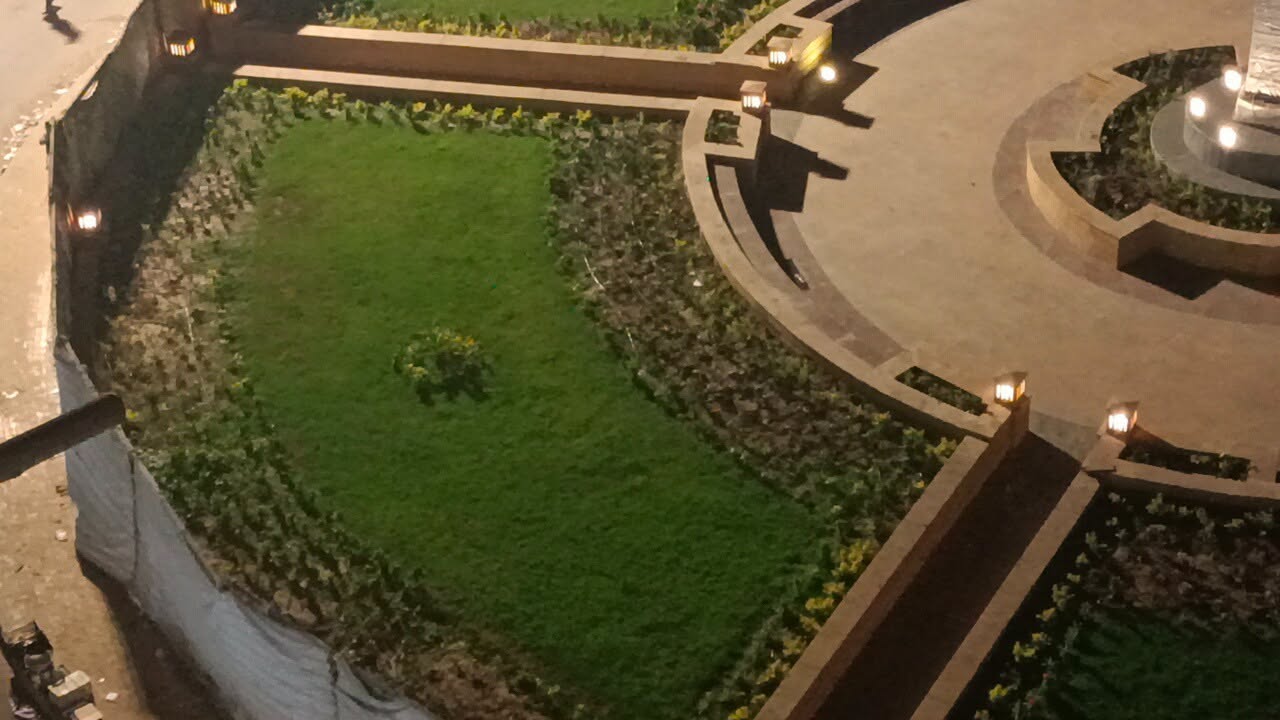 صورة علوية للميدان