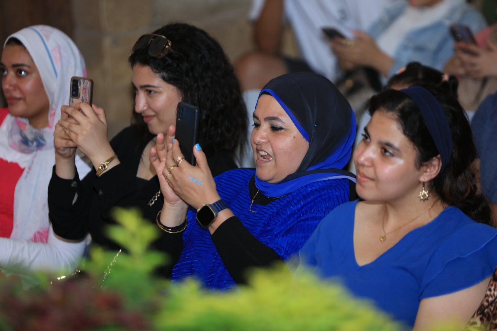 جمهور مهرجان خيال الظل