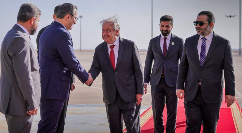 جوتيريش يصل سوريا