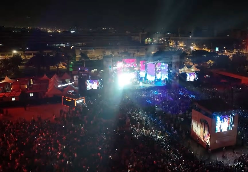جمهور حفل راغب علامة