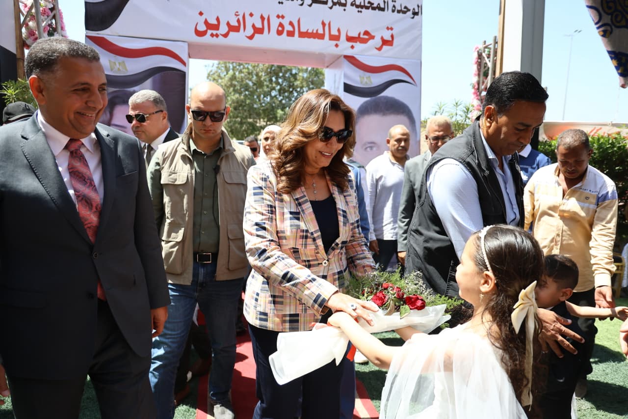 خلال فعاليات الزيارة للقليوبية خلال فعاليات الزيارة للقليوبية