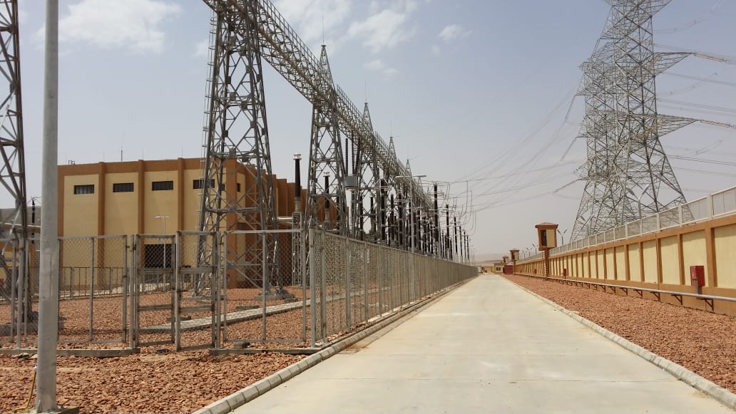 محطة كرهباء شرق سوهاج بأخميم