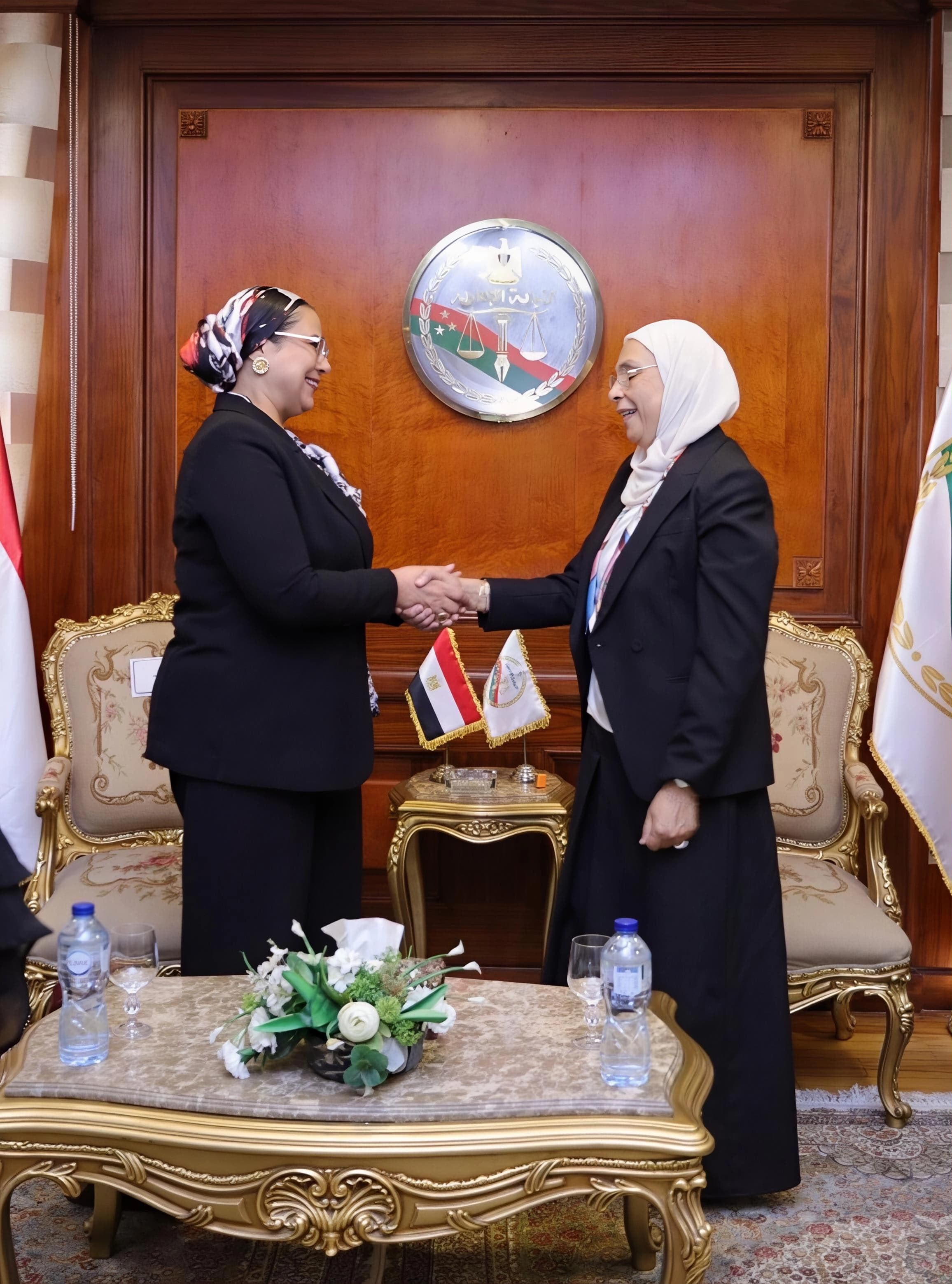 المجلس القومي للمرأة يهنئ رئيسة النيابة الإدارية  (5)