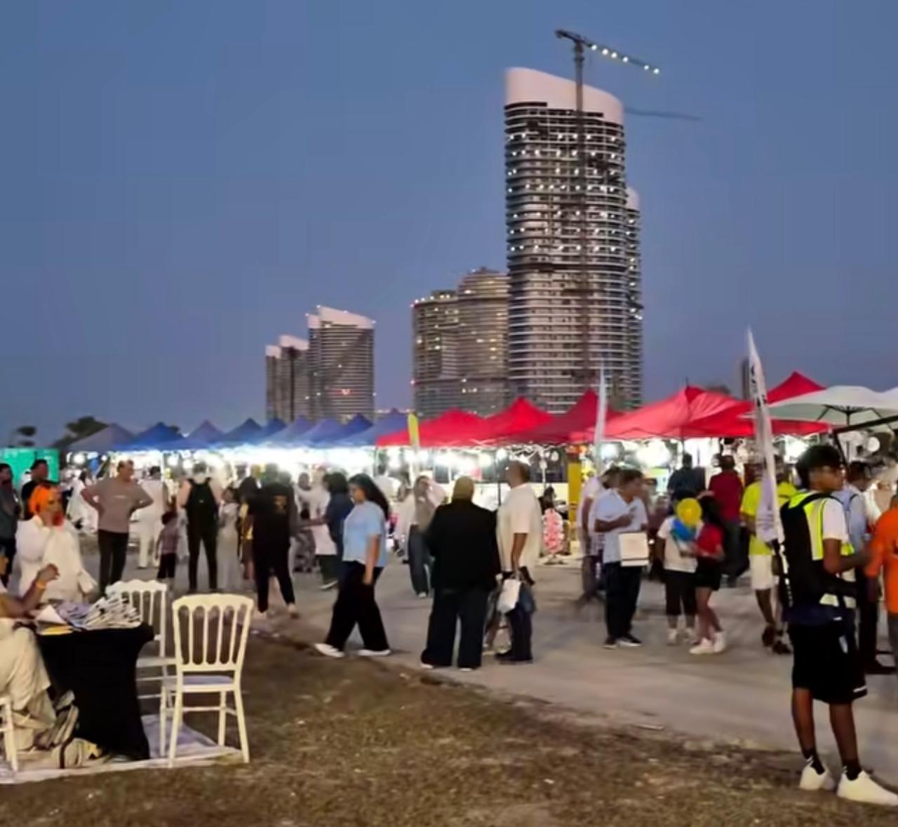 العلمين الجديدة تشهد زخم كبير خلال الصيف