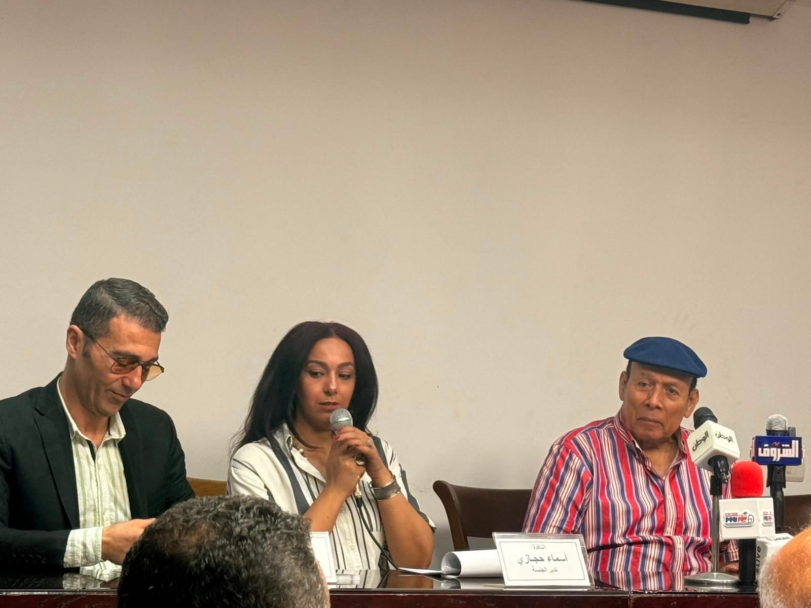 ندوة الفنان أحمد ماهر بمهرجان القومي للمسرح