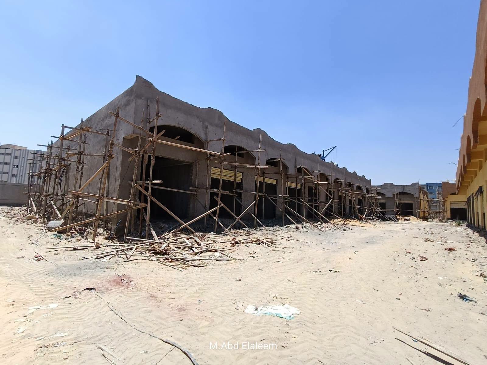 استمرار أعمال التنفيذ بالمشروع استمرار أعمال التنفيذ بالمشروع