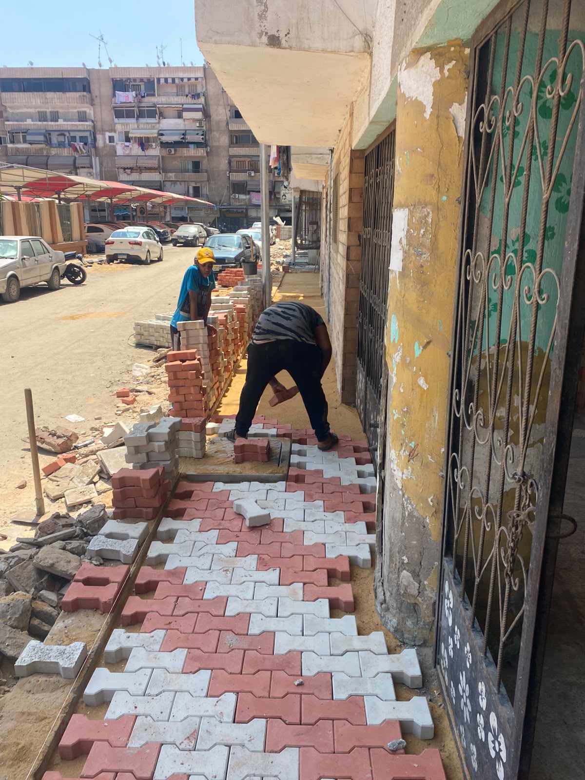 جانب من اعمال التطوير