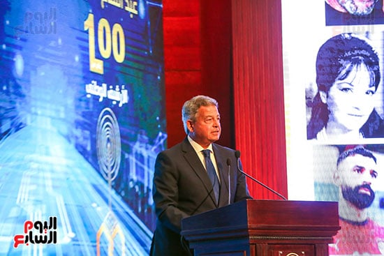 خالد عبدالعزيز فى المؤتمر