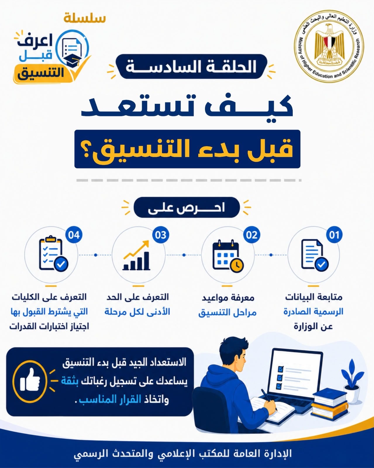 كيف تستعد قبل بدء التنسيق