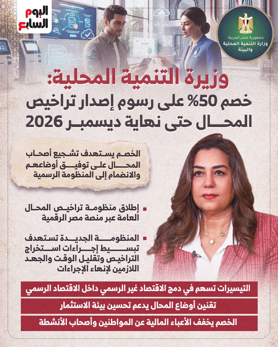 خصم على استخراج تراخيص المحال العامة خصم على استخراج تراخيص المحال العامة