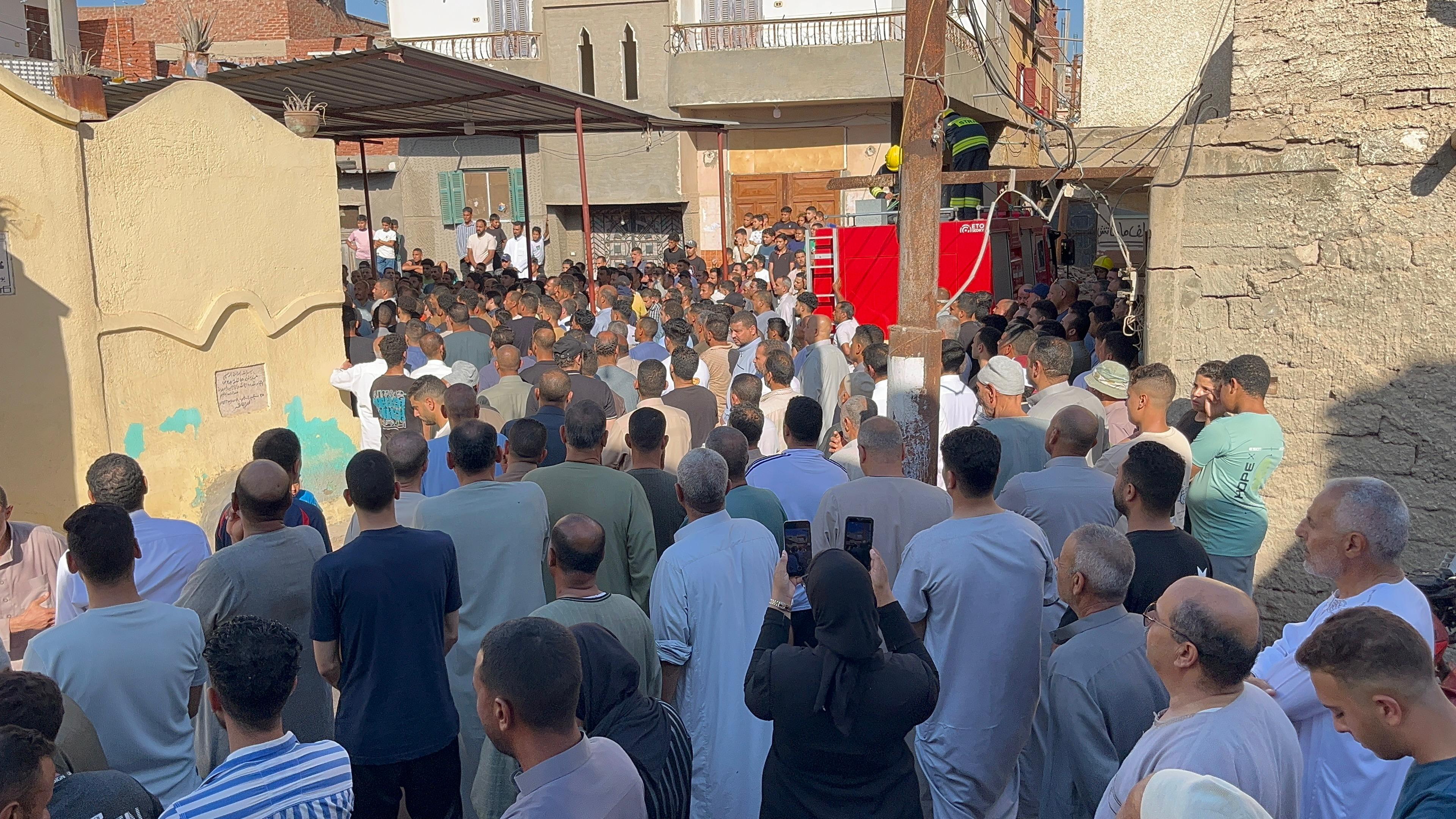 جنازة امين شرطة بالبحيرة