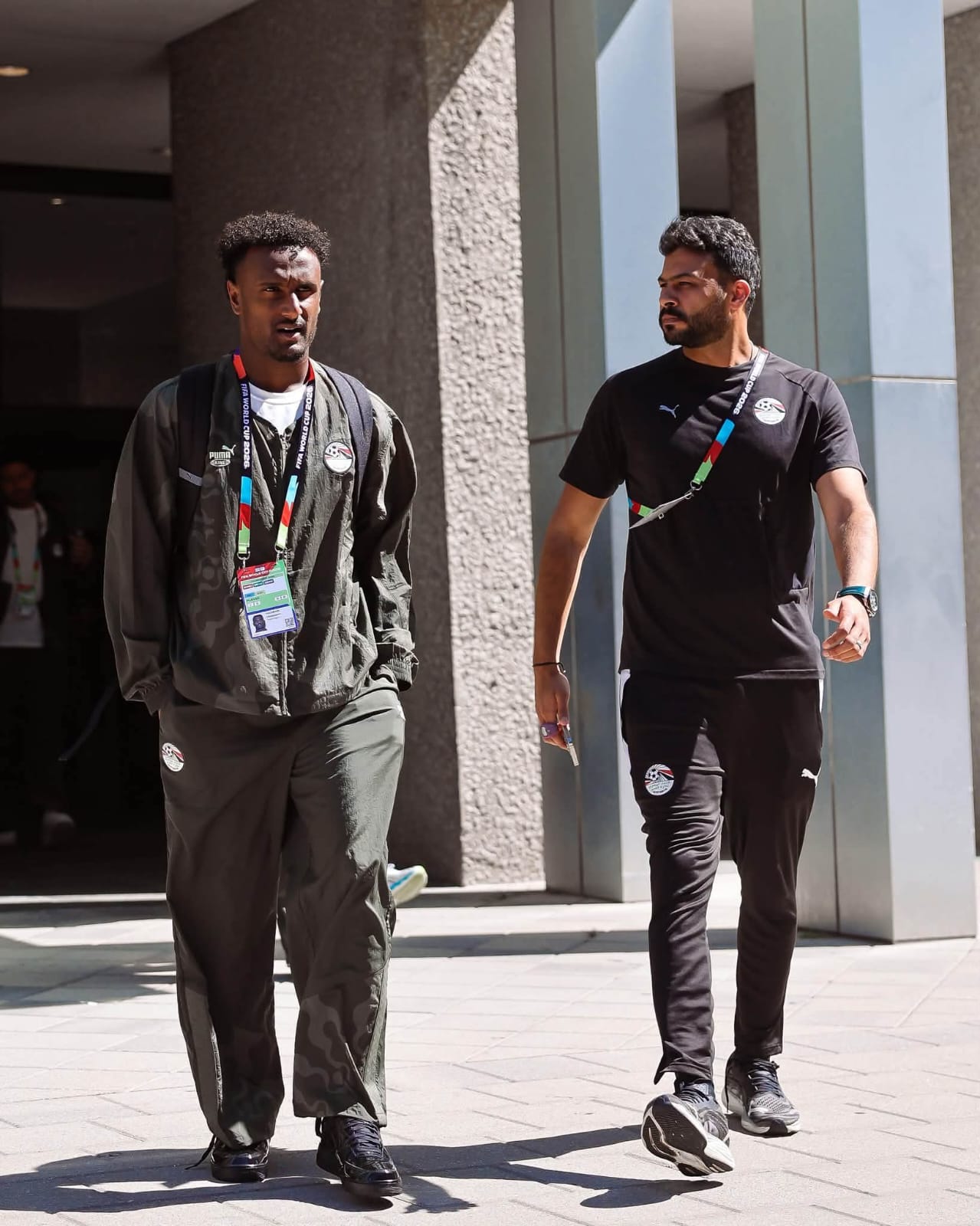 منتخب مصر يتوجه لاستاد دالاس (14)