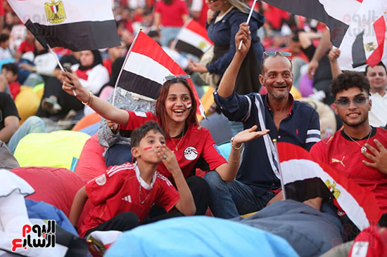 علم مصر يزين الفان زون