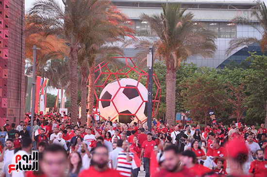 مشجعين المنتخب من كل مكان في مصر