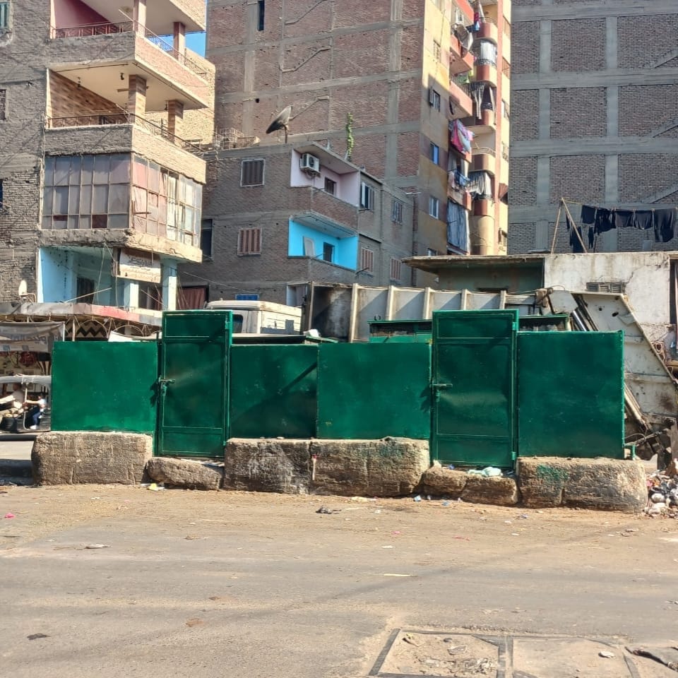 شارع كمال حمزة الأقصر حي المنيرة الغربية بعد الحملة