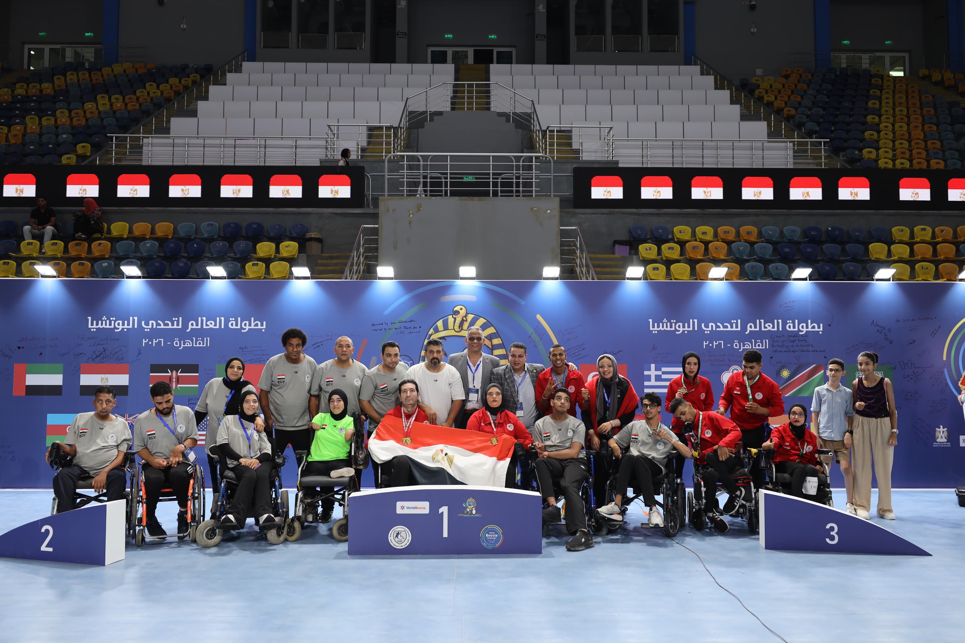 منتخب مصر للبوتشيا (7)