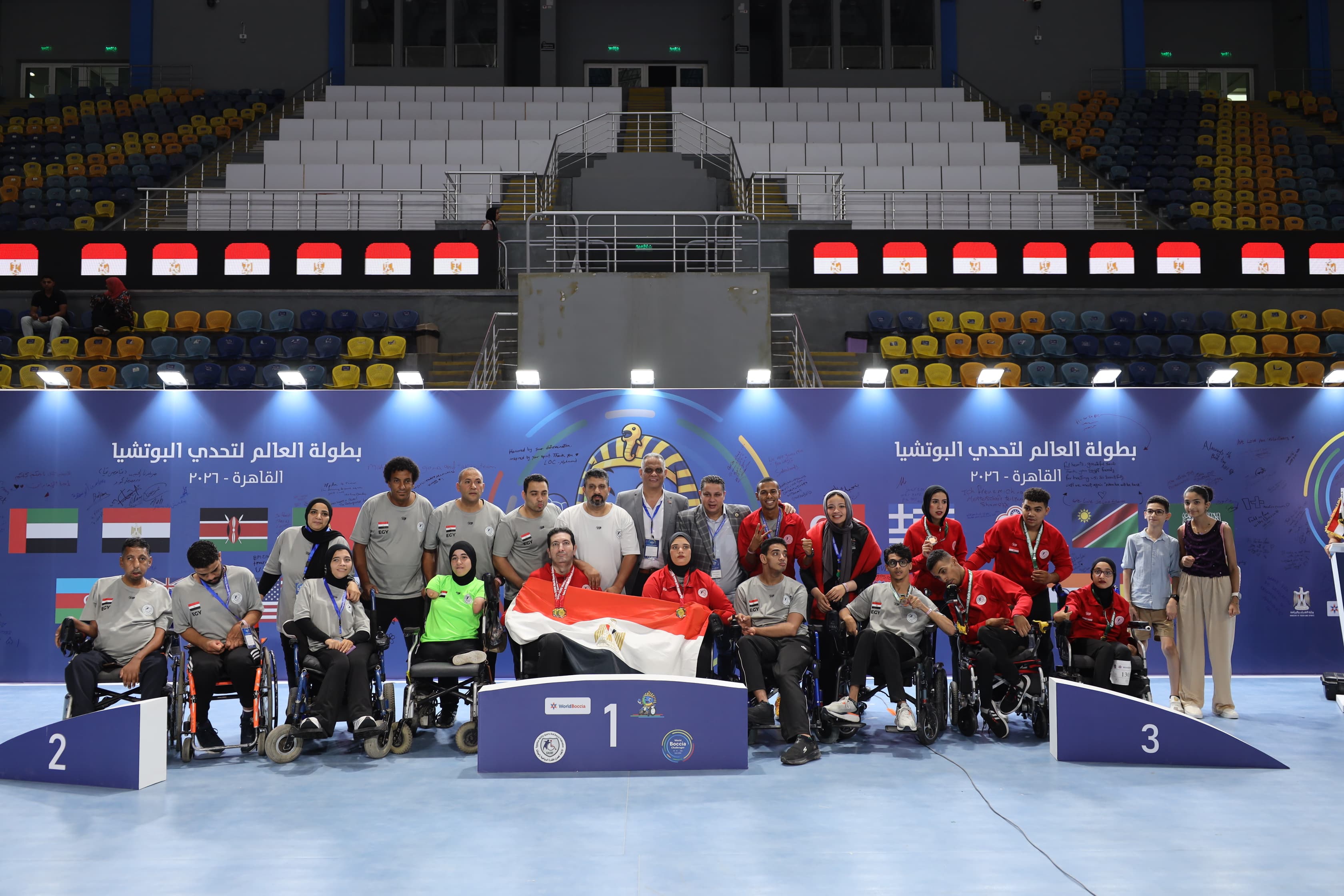منتخب مصر للبوتشيا (8)