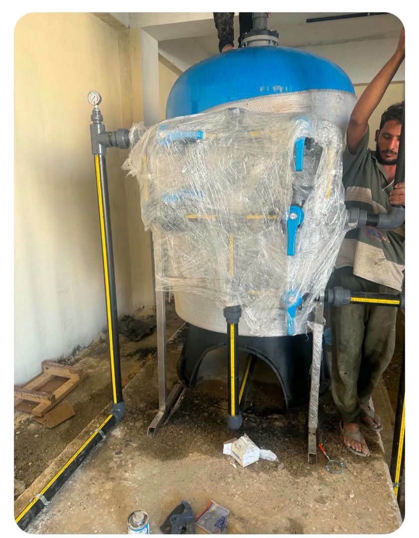 جانب من رفع كفاءة محطات التحلية