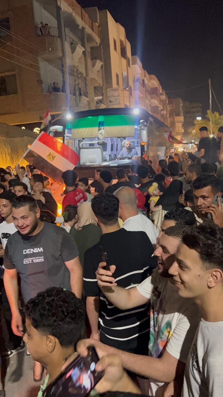 احتفالات في شوارع الدقهلية