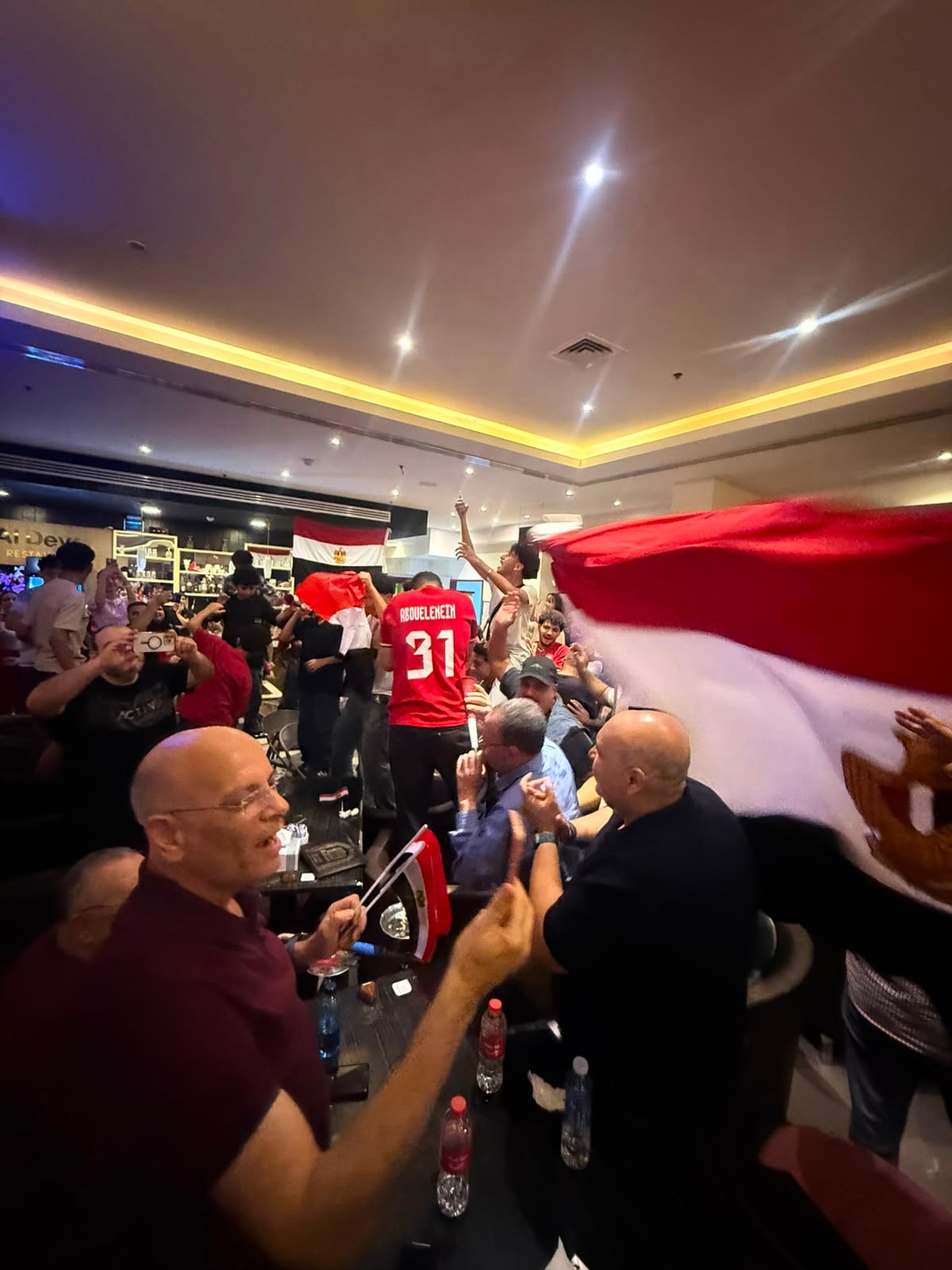 احتفالات سلطنة عمان بتأهل المنتخب المصرى